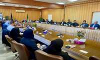 برگزاری جلسه  مشترک روسای دانشکده ها، مدیر حراست و مدیر IT و کارشناسان IT دانشکده های تابعه در دانشکده پزشکی نازلو